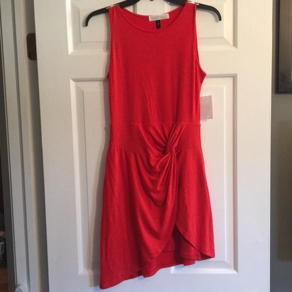 Planet Gold asymmetrical dress - Picture 3 of 4